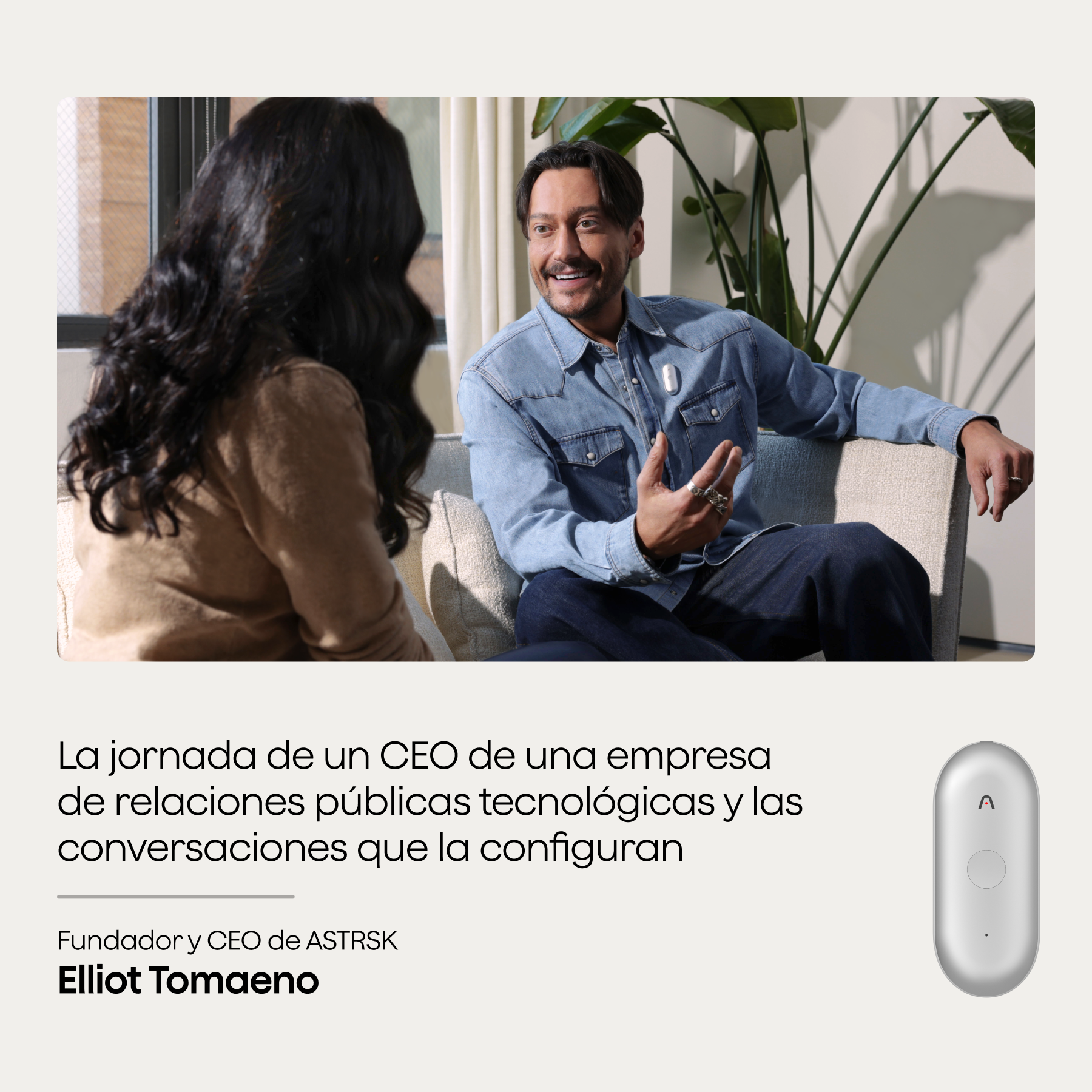 Cómo un CEO de relaciones públicas tecnológicas utiliza Plaud para capturar conversaciones clave