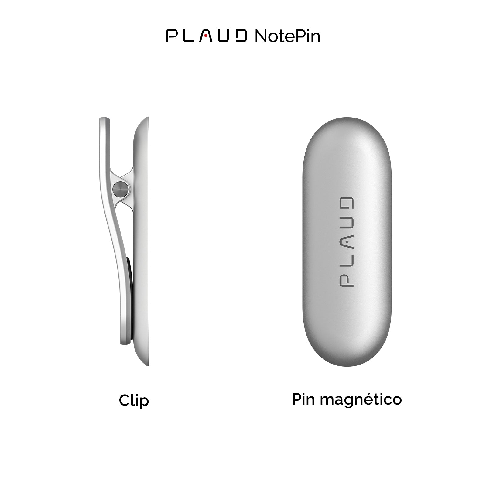 Clip & Pin Magnético para PLAUD NotePin
