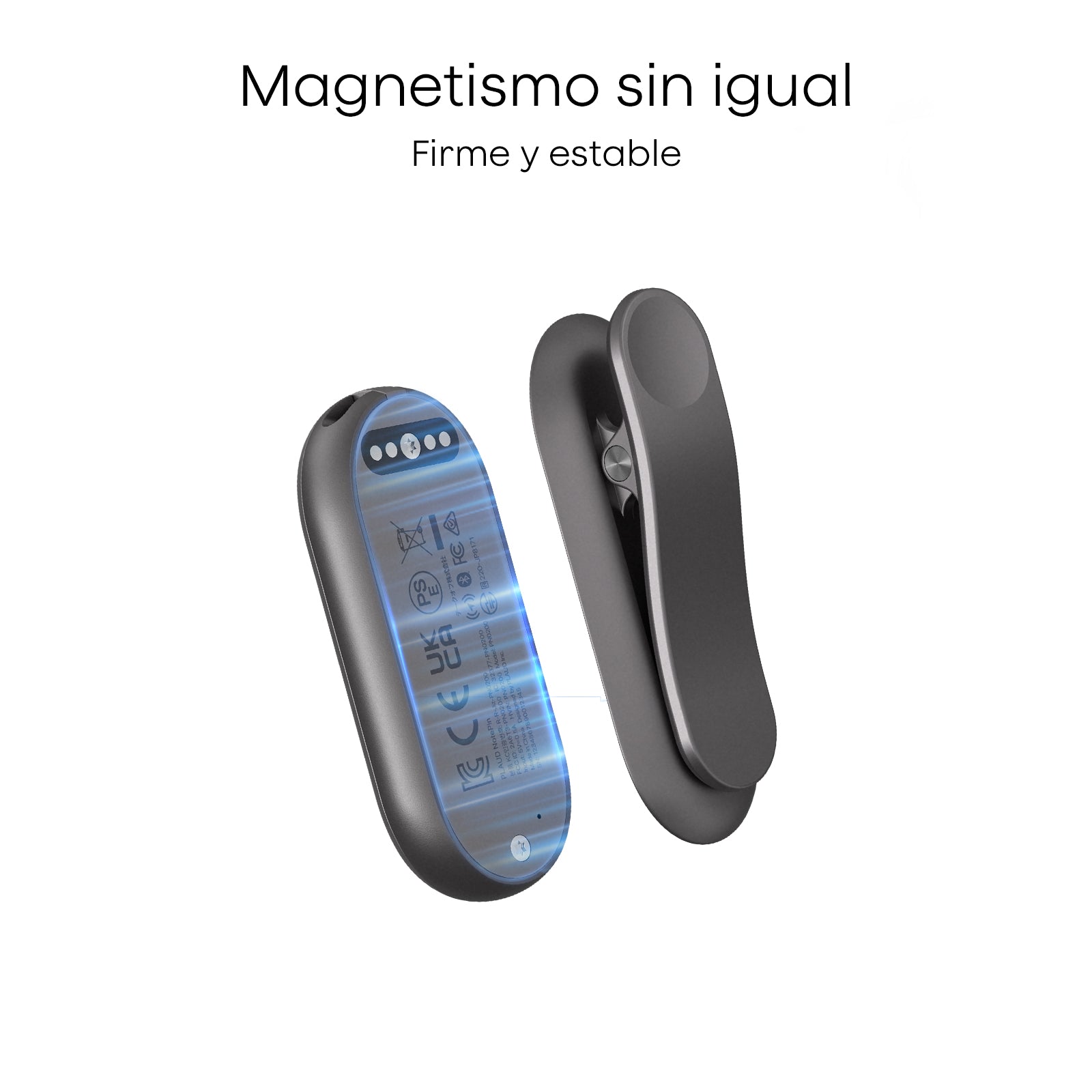 Clip & Pin Magnético para Plaud NotePin | Plaud NotePin S