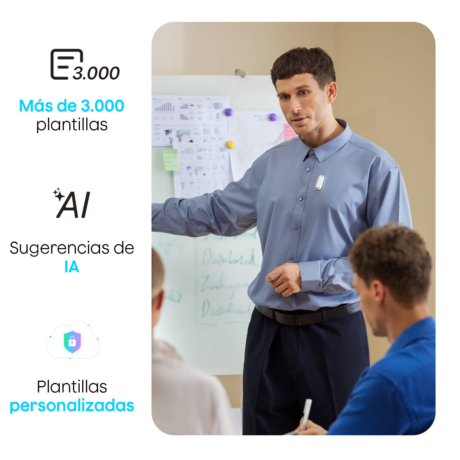 Plaud NotePin y 2 Suscripción Ilimitado Anual a Plaud AI