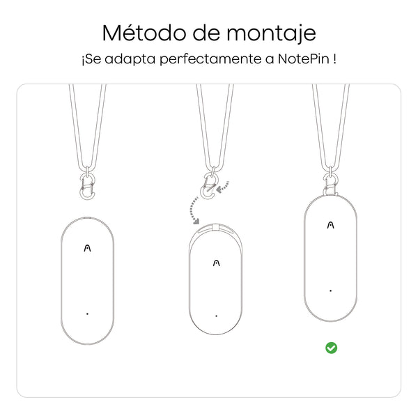 Cordón para Plaud NotePin