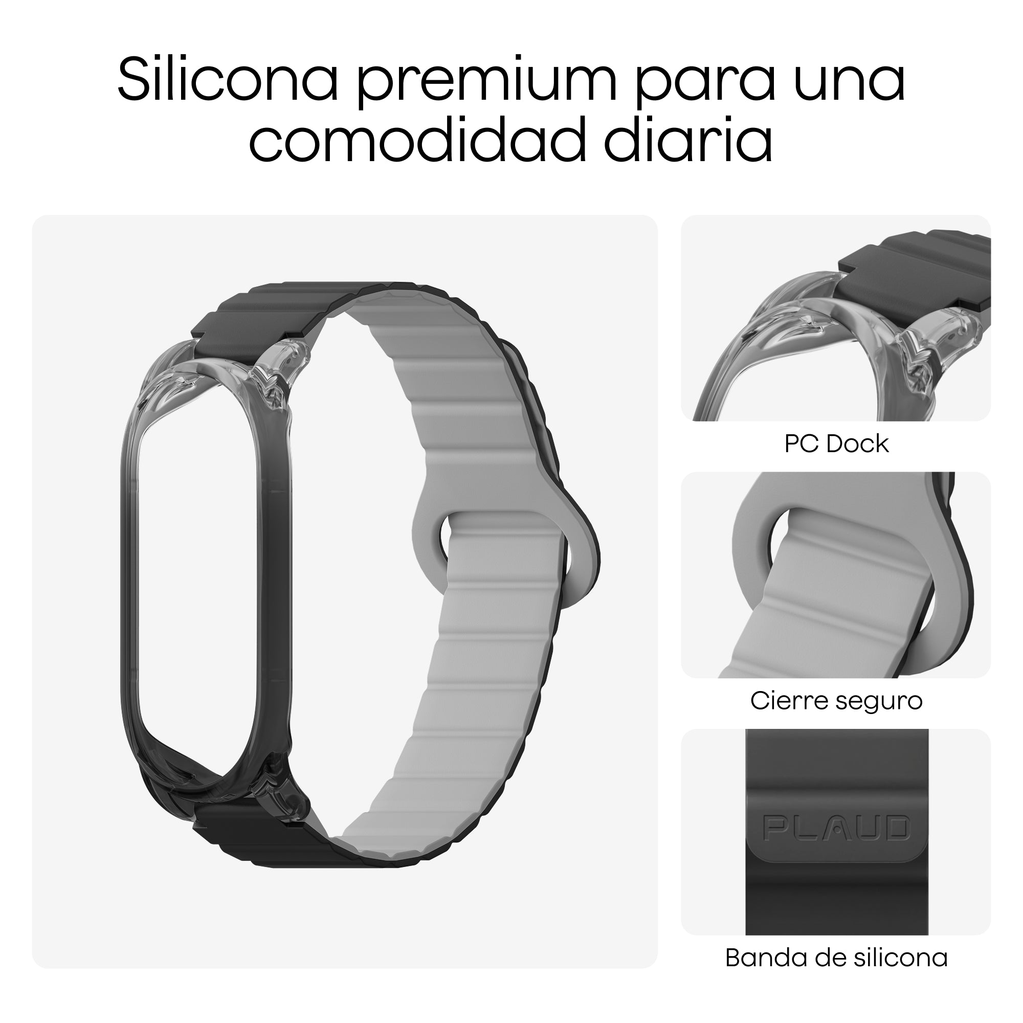 Pulsera de silicona para Plaud NotePin | Plaud NotePin S