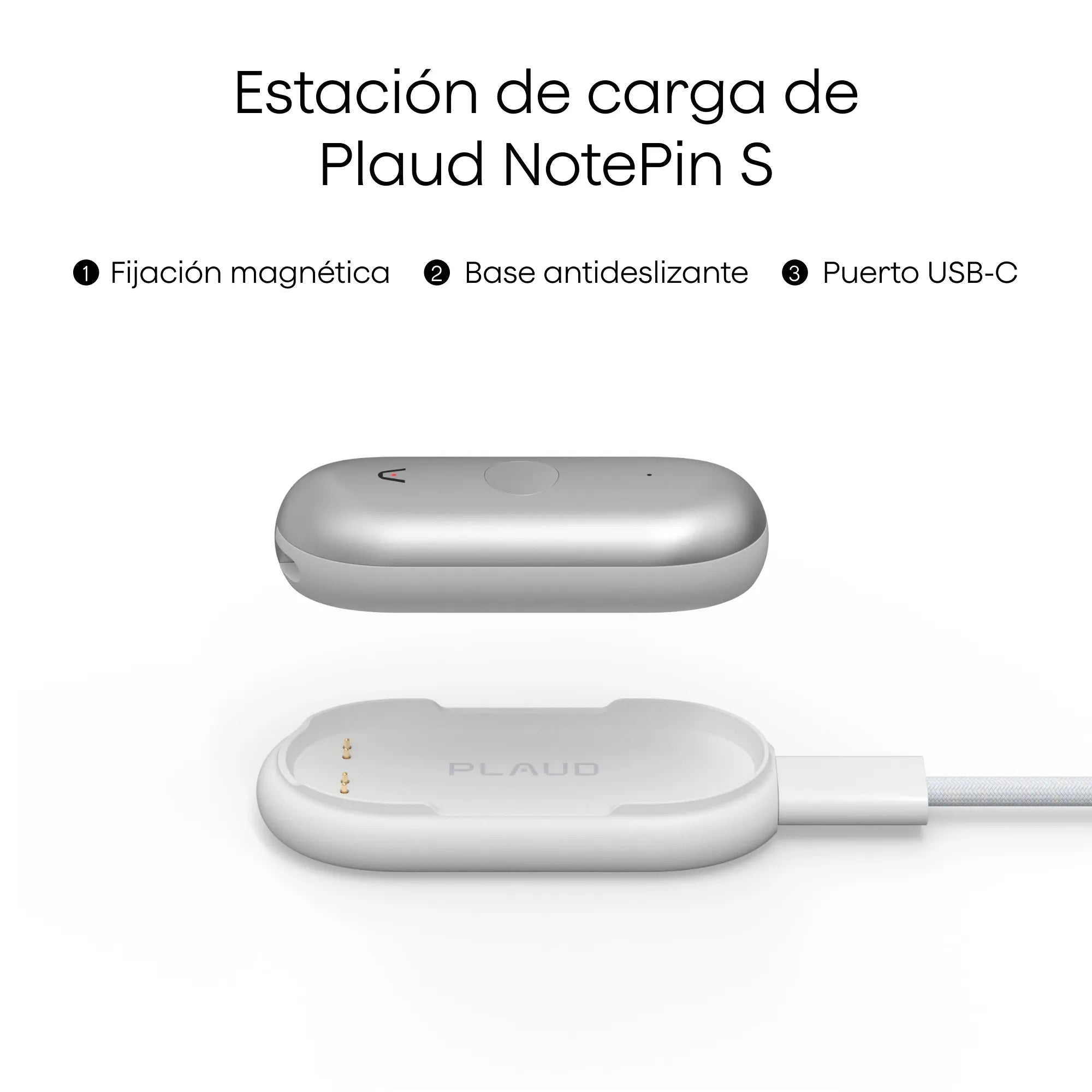 Kit de Carga para Plaud NotePin | Plaud NotePin S
