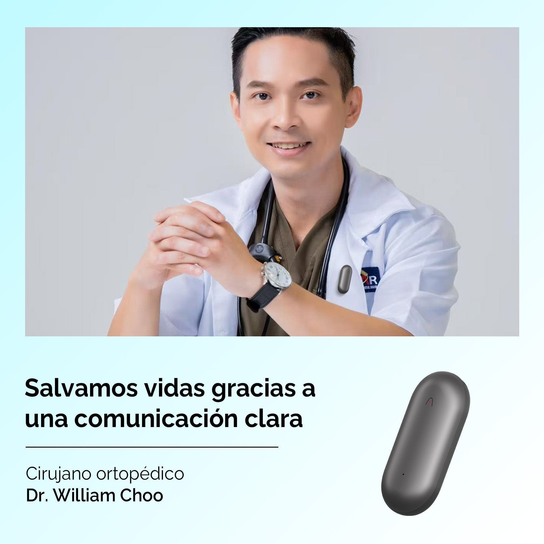 Rompiendo barreras en la atención sanitaria: Cómo el Dr. William Choo usa Plaud.ai para transformar la atención al paciente