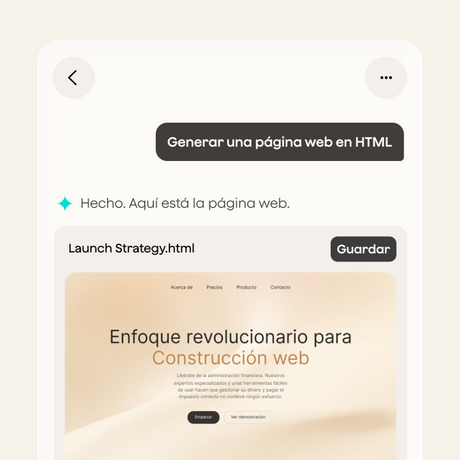 Tus notas de reunión ahora son trabajo terminado