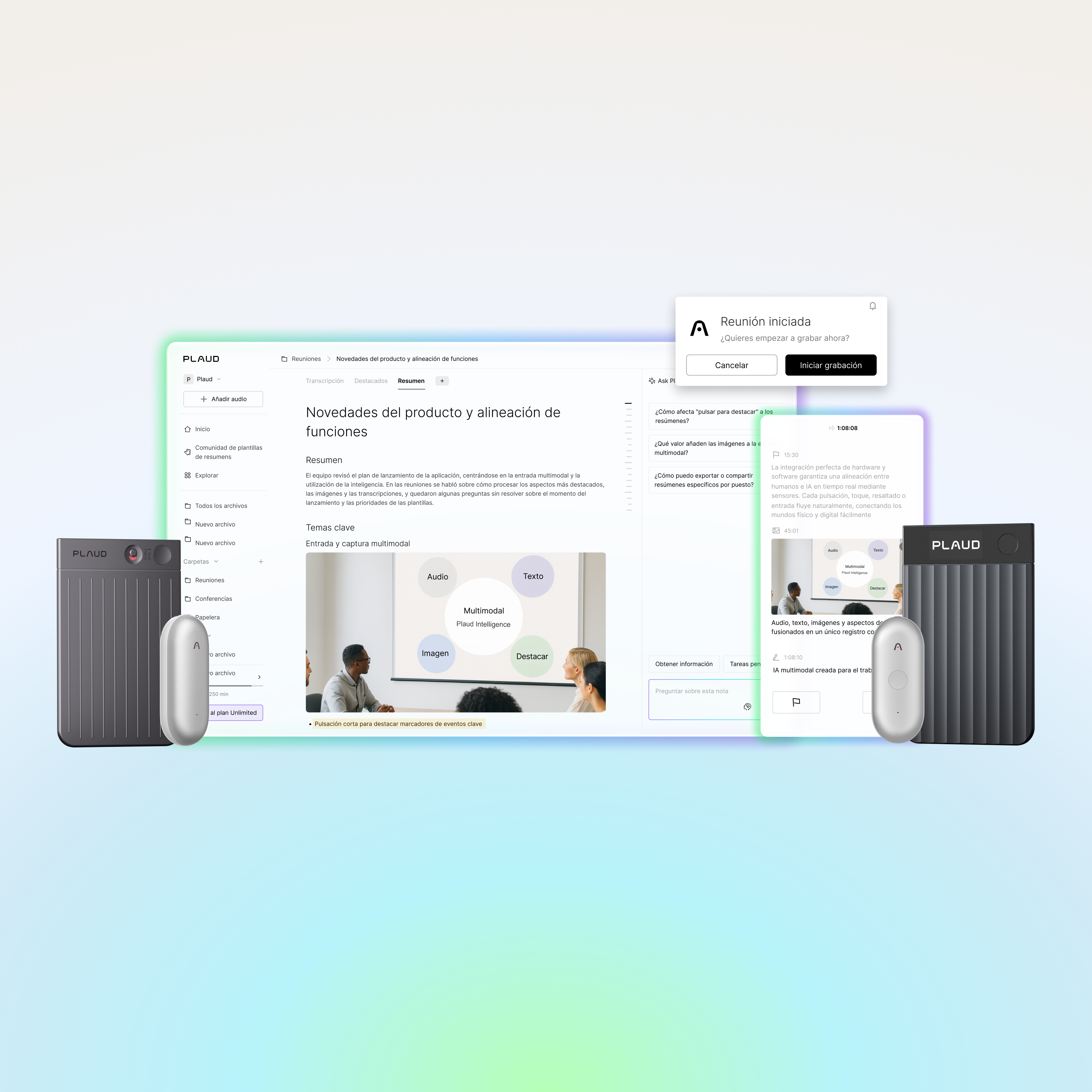 Plaud presenta NotePin S y Plaud Desktop: la solución de notas con IA integrada