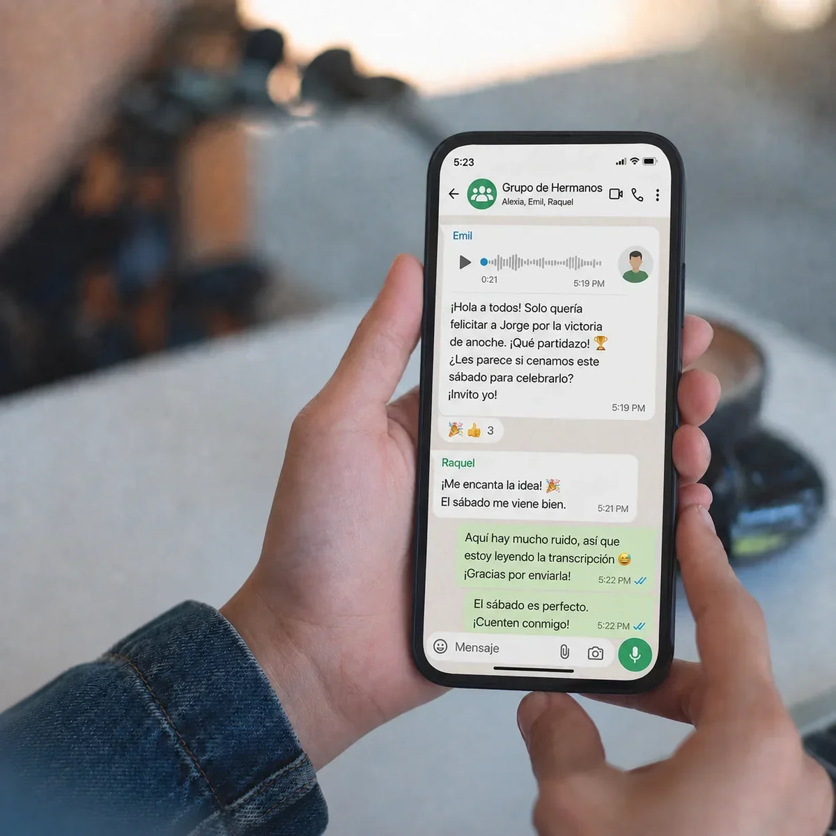 Cómo transcribir un audio de WhatsApp a texto