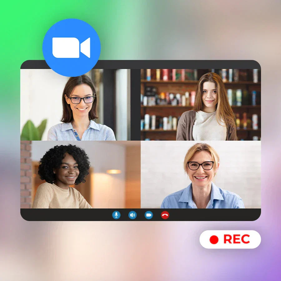 Cómo grabar en Zoom una reunión con un iPhone