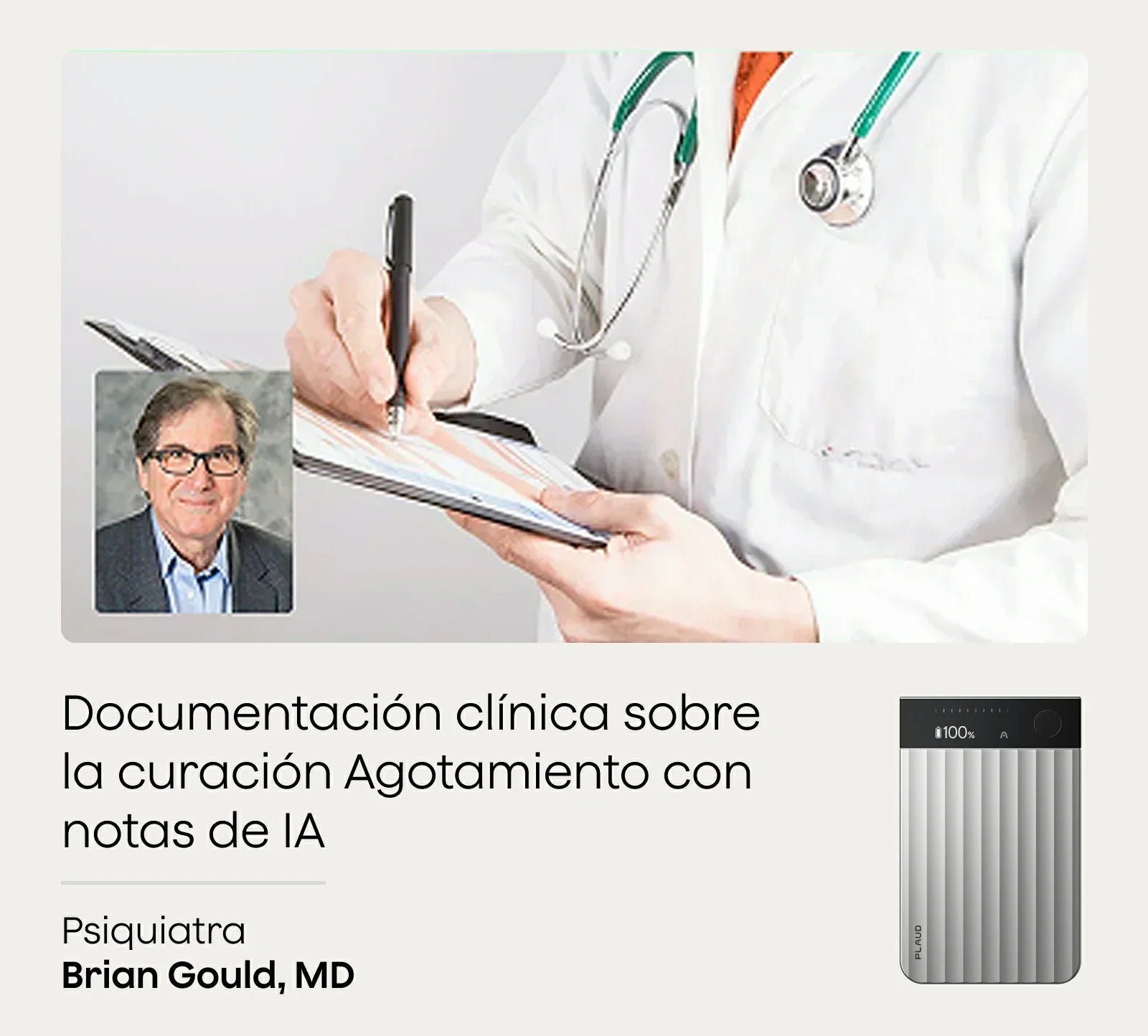 Cómo un psiquiatra de Minnesota  utiliza la IA para apoyar  la atención neuropsiquiátrica