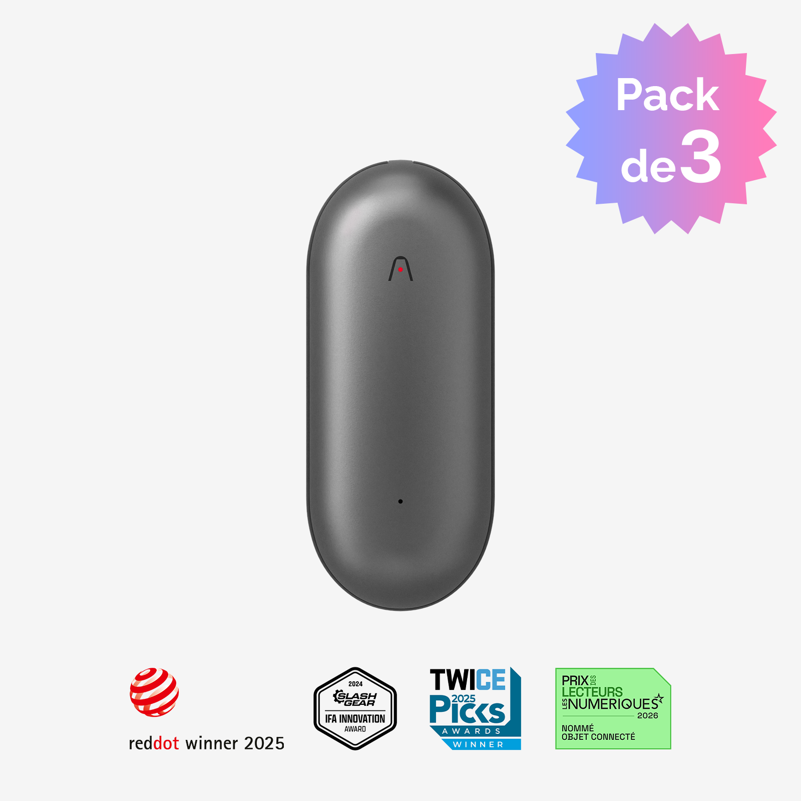 PLAUD NotePin | Pack de 3