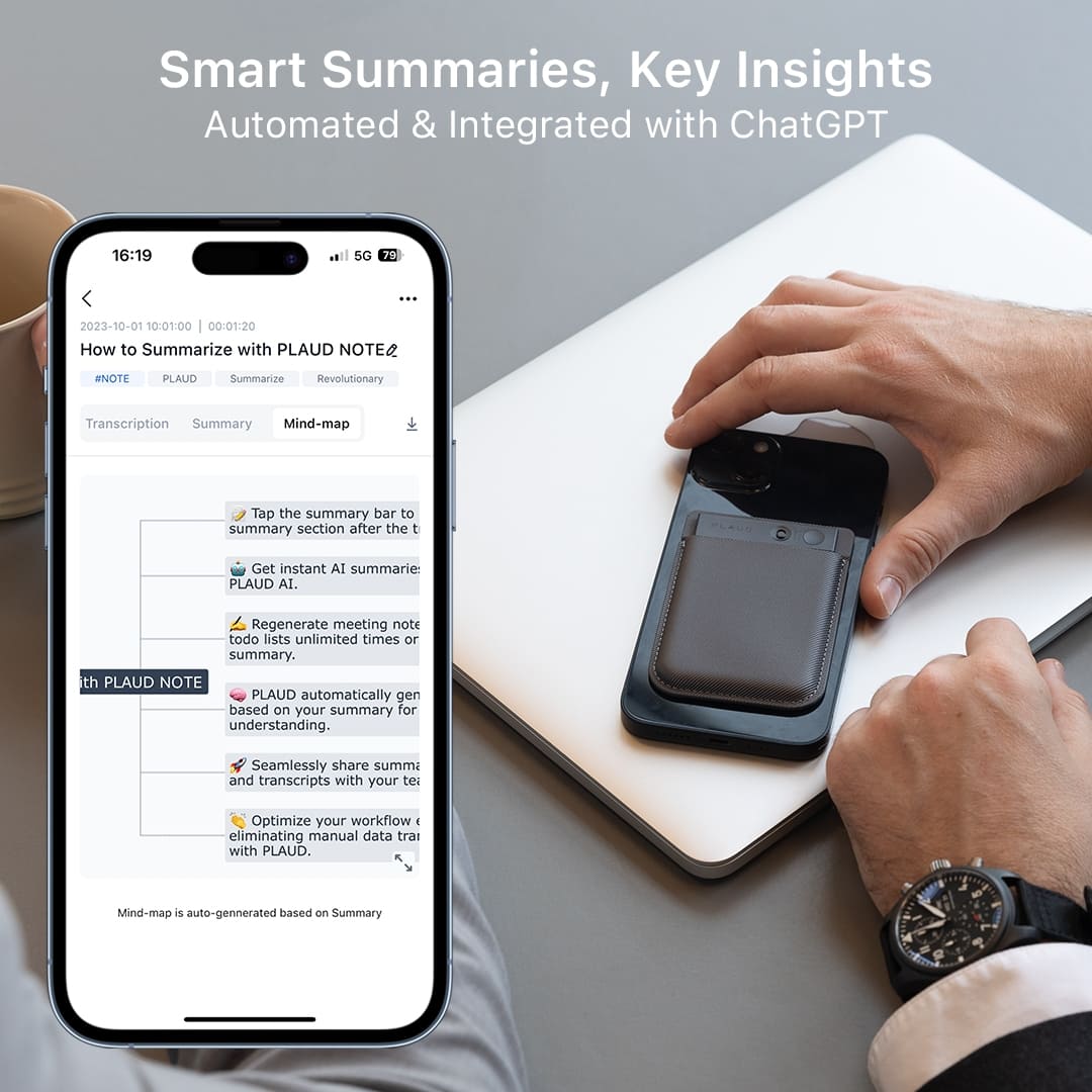 PLAUD NOTE AI Voice Recorder | 3-Pack