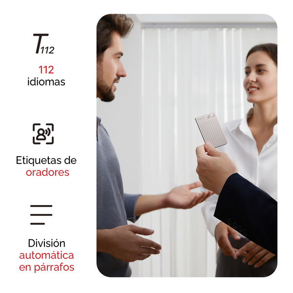 Grabadora de voz con IA PLAUD NOTE
