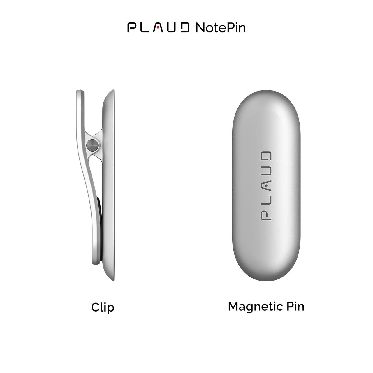Clip & Pin Magnético para PLAUD NotePin
