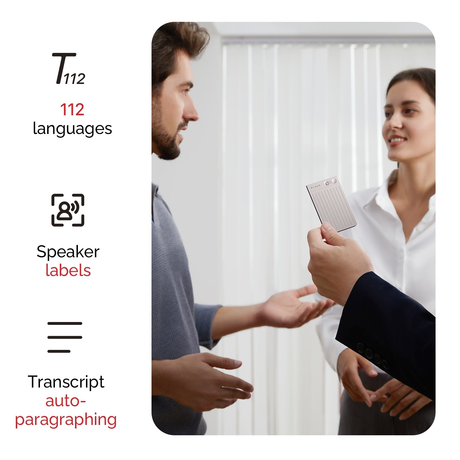 PLAUD NOTE - Herramienta profesional de toma de notas con IA
