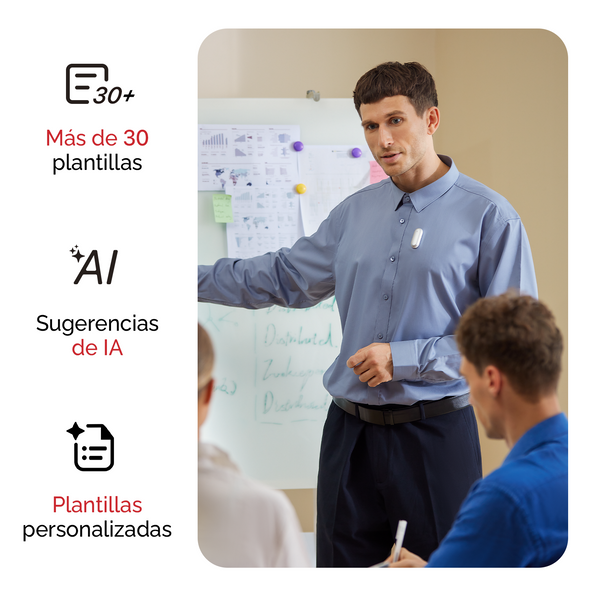 PLAUD NotePin & Plan Ilimitado Anual AI
