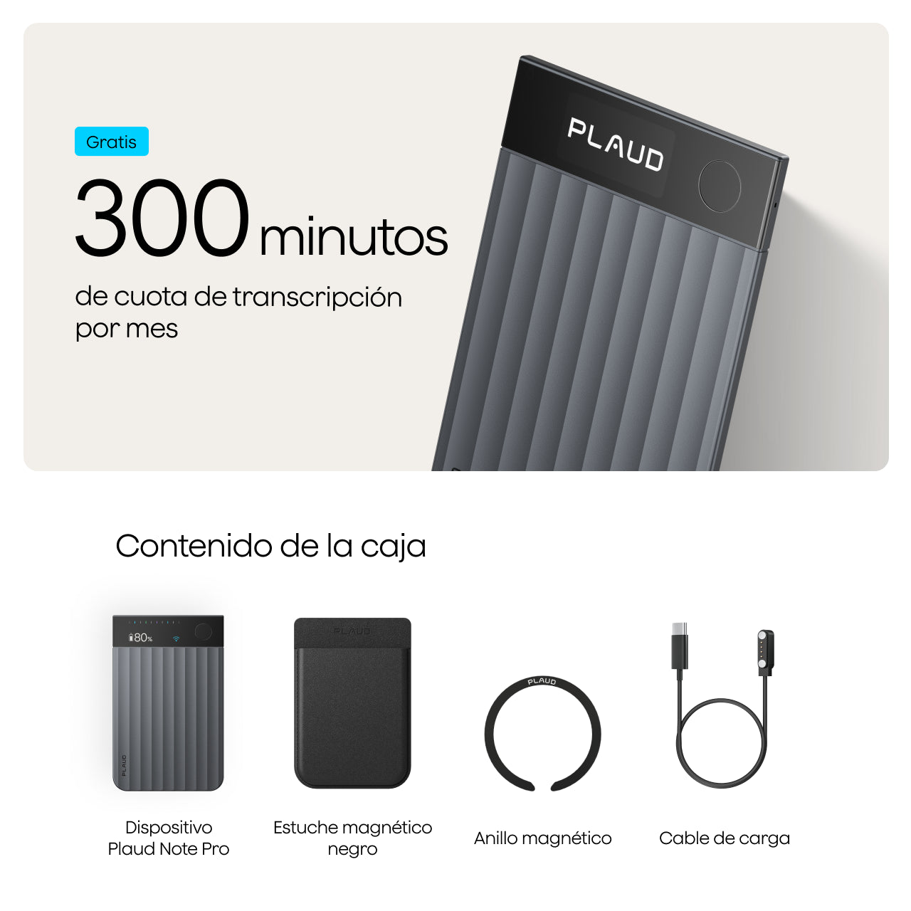 Reservar | Plaud Note Pro con Estuche Magnético gratis