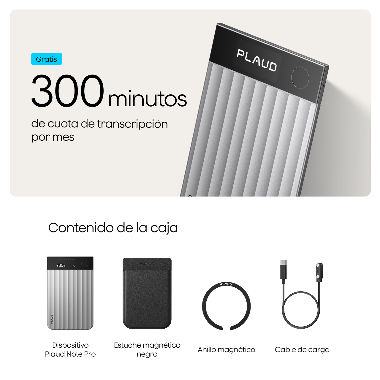 Reservar | Plaud Note Pro con Estuche Magnético gratis