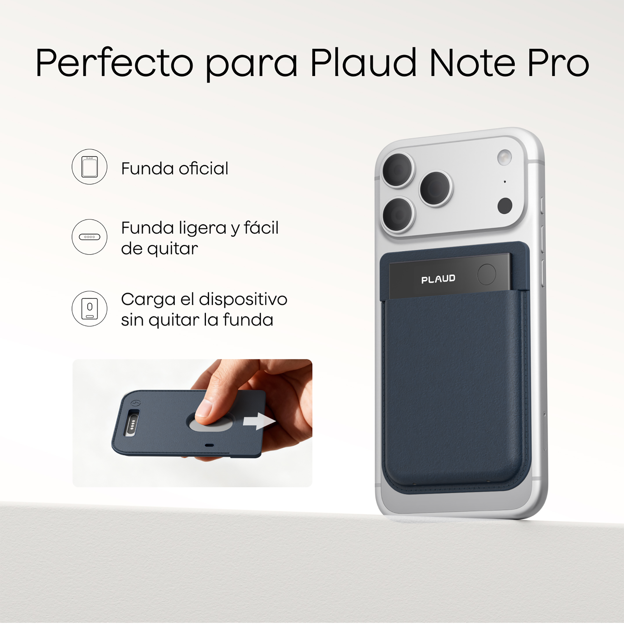 Estuche Magnético Plaud Note Pro
