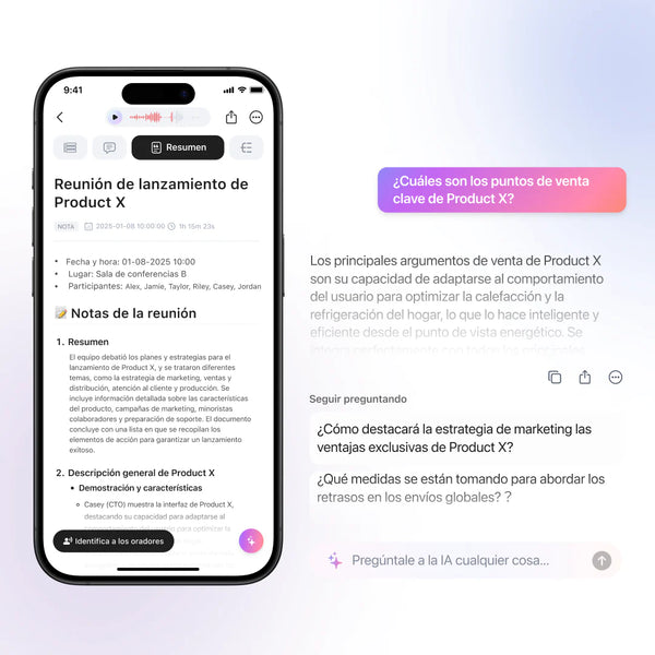 PLAUD NotePin & Plan Ilimitado Anual AI
