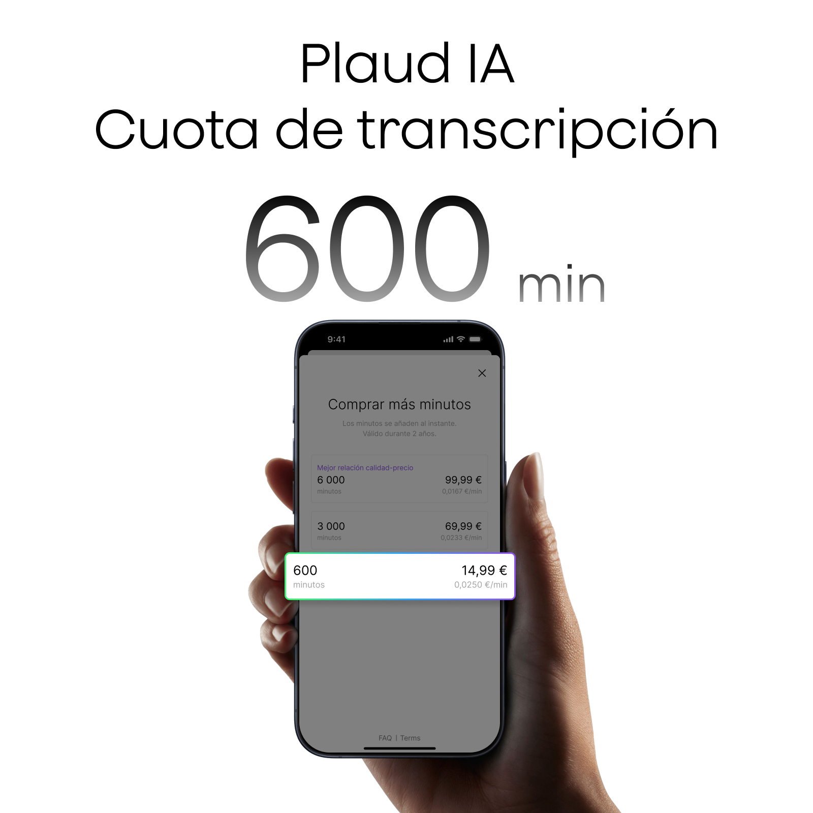 Cuota de Transcripción de Plaud AI