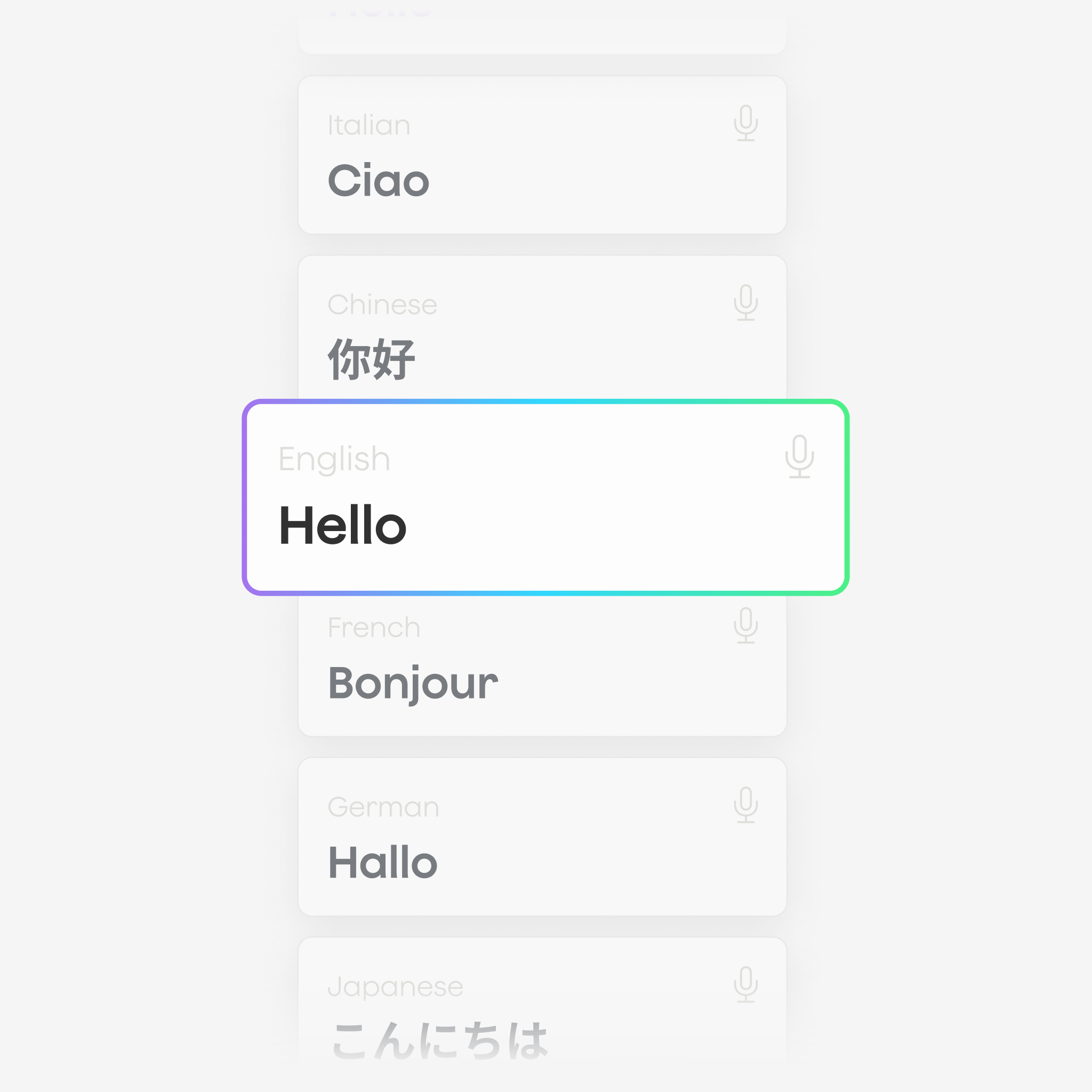 Transcribe en 112 idiomas
