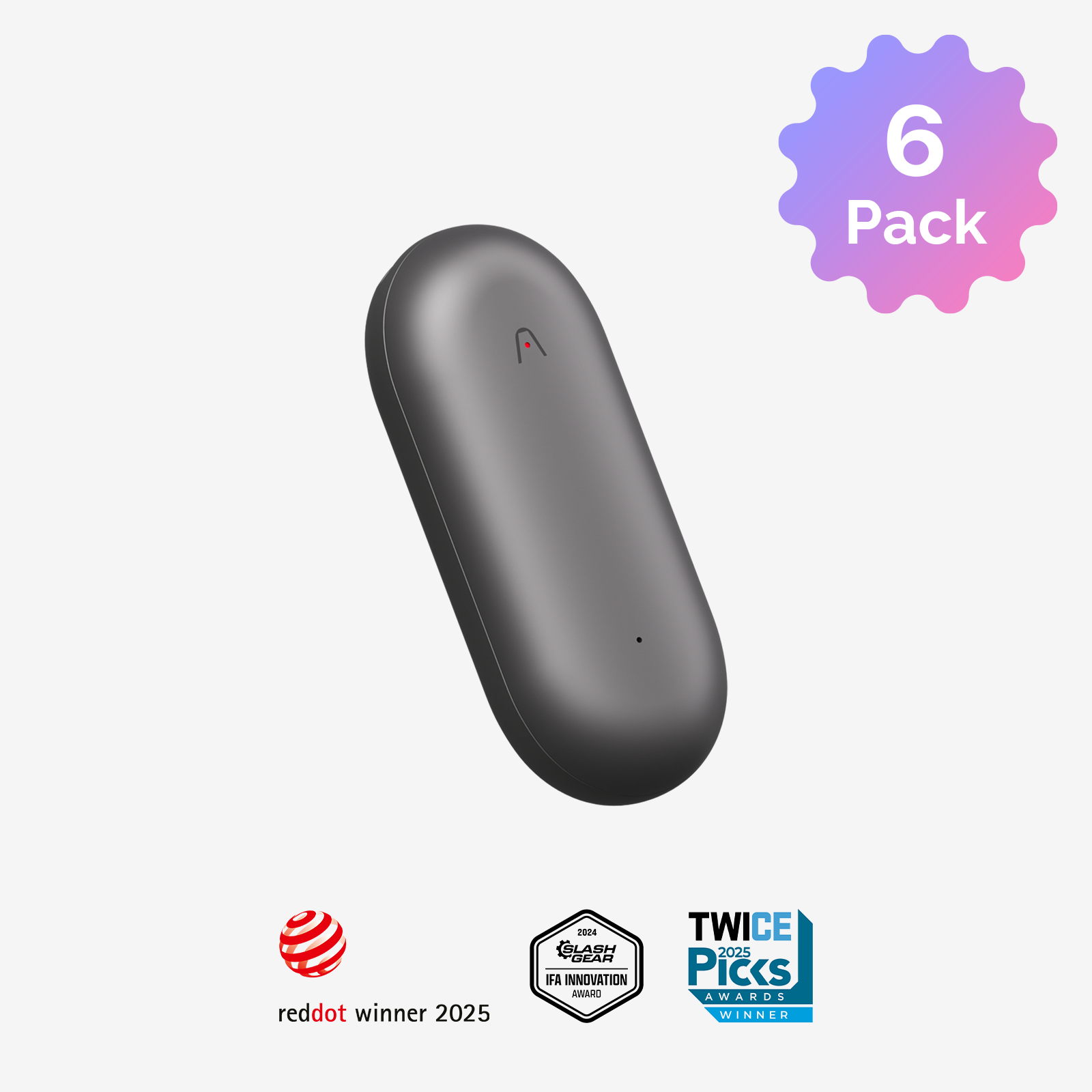 PLAUD NotePin AI Voice Recorder | 6-Pack