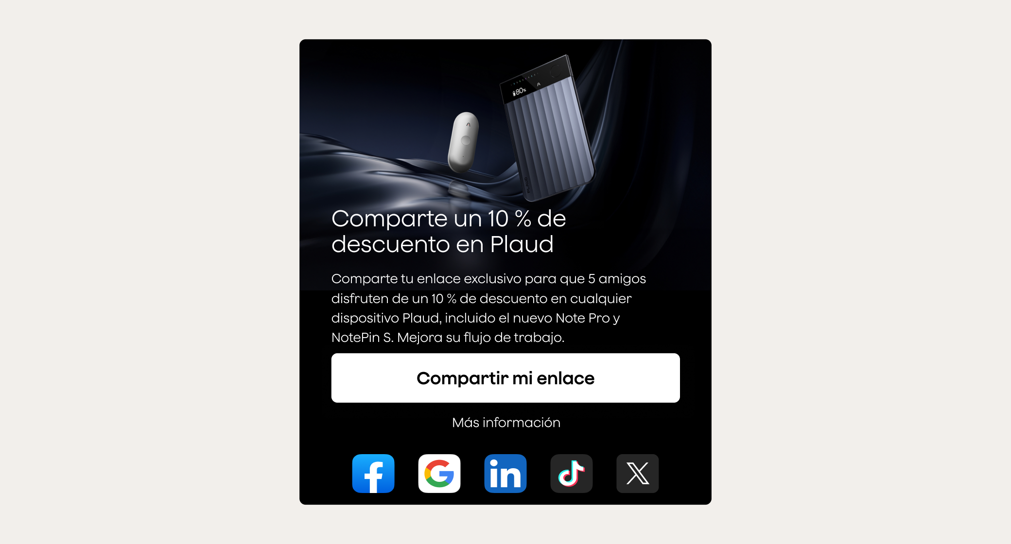 Comparte tu enlace